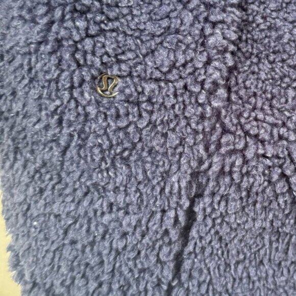 Lululemon Warmth Restore Long Pullover Fleece Sherpa Pockets Mock Neck 2021 Cozy - Picture 7 of 15